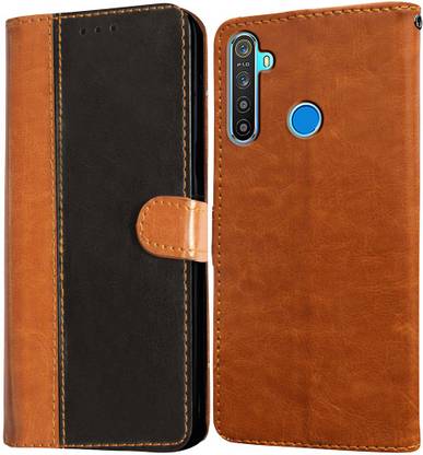 Casotec Flip Cover for Realme 5, Realme 5s, Realme 5i, Realme Narzo 10