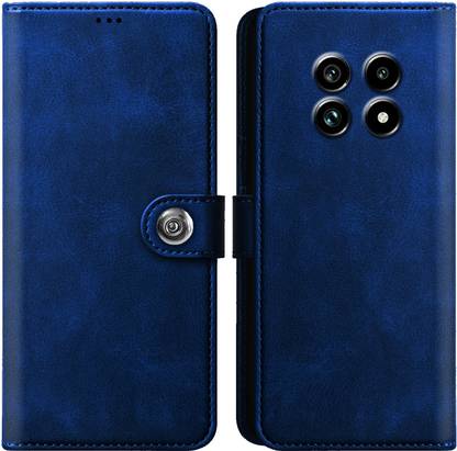 Qyist Flip Cover for Realme 13 Pro Plus 5G| Premium Tich Button Cover |Vegan Pu Leather Flip