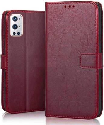 Luxury Counter Flip Cover for OnePlus 9R | Top Notch Business Class Wallet Back Cover Case