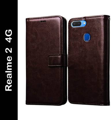 Casotec Flip Cover for Realme 2