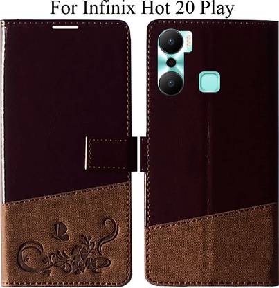 मायशानज Flip Cover Infinix Hot 20 Play के लिए