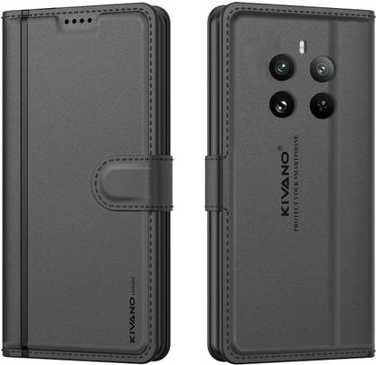 KIVANO LUXE Flip Cover for Realme 12 Pro 5G / Realme 12 Pro Plus 5G|Leather|Magnet Closure|Drop Protection