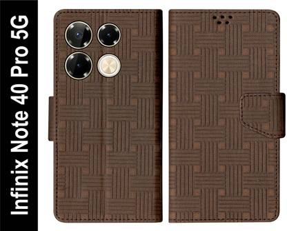 SBMS Flip Cover for Infinix Note 40 Pro 5G Back Cover Case