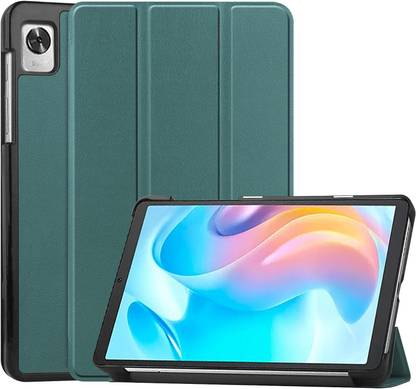 MJYK Flip Cover for Realme Pad Mini 8.7 inch Tablet Auto Sleep/Wake Smart Cover PU Leather Slim Support