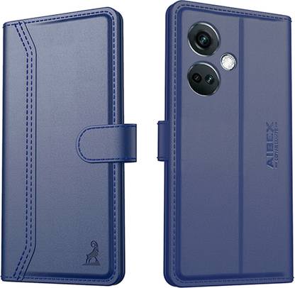 AIBEX Flip Cover for OnePlus Nord CE 3 5G| Premium Leather Finish | Magnetic Closure | Kickstand Feature