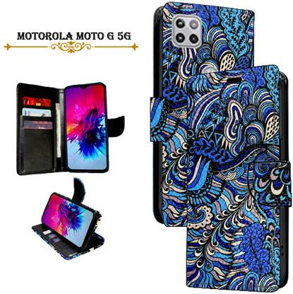 Cutemart Flip Cover for Motorola Moto G 5G