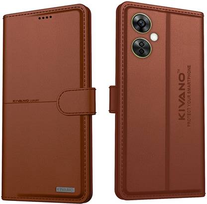 KIVANO Flip Cover for OnePlus Nord CE 3 Lite| Luxurious Design | Handcrafted Unique | Vegan