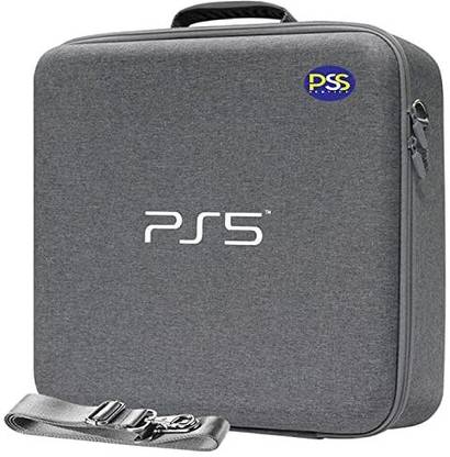 PSS Pouch for Storage Bag Carrying Case Travel Bag for PS5 Hard Shell Waterproof Shockproof Nylon Fabric