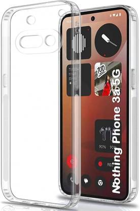 vmt stock Back Cover for Nothing Phone 3A (Silicone, Transparent)