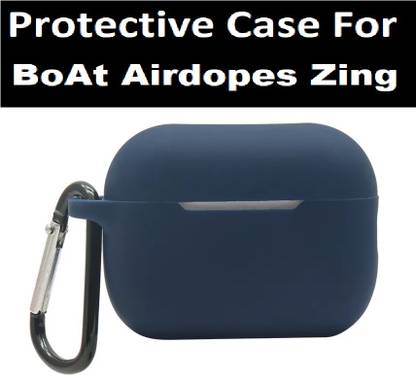 Colorcase Front & Back Case for BoAt Airdopes Zing TWS EarBuds