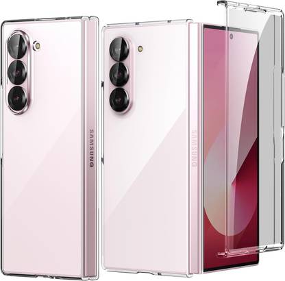 Lustree Front & Back Case for Samsung Galaxy Z Fold 7 Hard PC Shock-Proof Slim Fit Protection Case