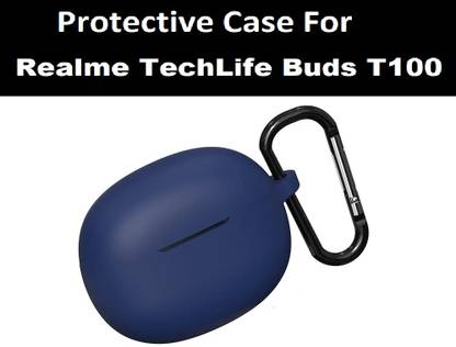 Colorcase Front & Back Case for Realme TechLife Buds T100 (EarBuds Not Included)