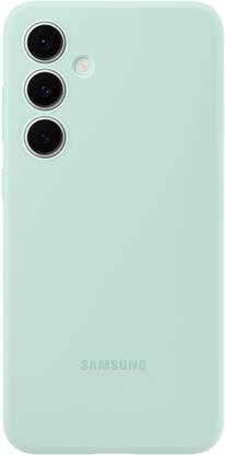 SAMSUNG Front & Back Case for Samsung Silicone Case for Galaxy S24FE -Mint