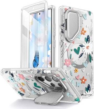 i-Blason Front & Back Case for Samsung Galaxy S24 Ultra 5G, MagSafe Compatible, Screen Protector, 360° protection