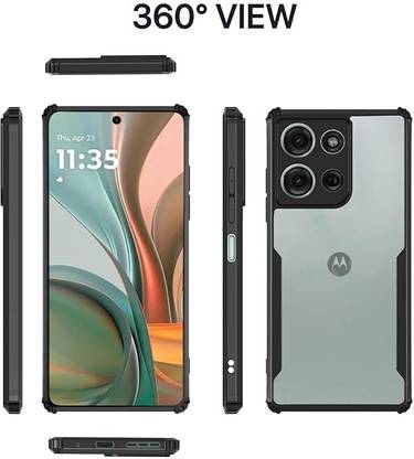 Wilimolows Front & Back Case for Motorola Moto G75 5G
