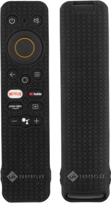 Shopoflux Front & Back Case for Silicone Remote Cover for REALME Smart LED TV and Realme Smart TV Stick Remote Case