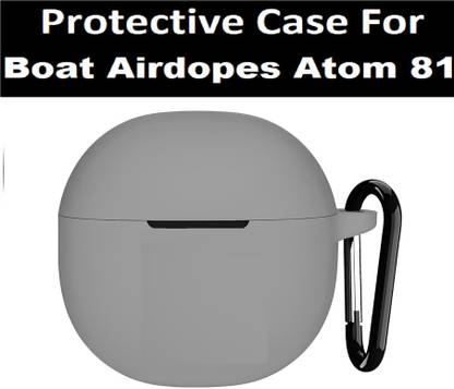 Colorcase Silicone Latch Earbuds Case For Boat Airdopes Atom 81