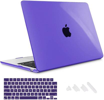 Midkart Front & Back Case for MacBook Air 13.6 inch Model M3 A3113 M2 A2681 Release 2024 2023 2022 with Touch ID