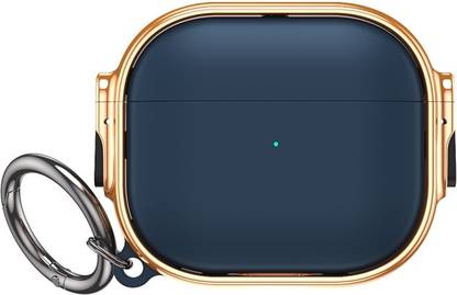 Nik's World Front & Back Case for Airpods Pro/Airpods Pro 2 Electroplated Split Design Protective Hard Shell Cover