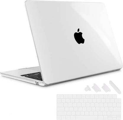 iFyx Front & Back Case for New MacBook Air 13.6 inch M4 A3240 M3 A3113 M2 A2681 Touch ID Hard Shell Case Cover