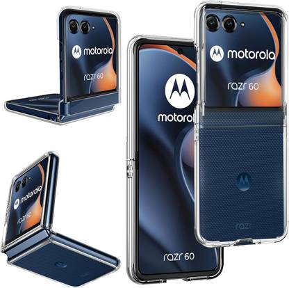 Lustree Front & Back Case for Motorola Razr 60 Hard PC Shock-Proof Slim Fit Protection Case