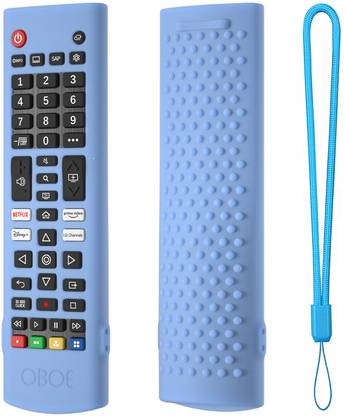 Oboe Front & Back Case for LG Smart LED TV Remote LG AKB750 Protective Case with Lanyard [REMOTE NOT INCLUDED]