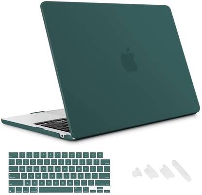 Midkart Front & Back Case for MacBook Air 15 inch M3 A3114 M2 A2941 Release 2024 2023 Liquid Retina Display & Touch ID