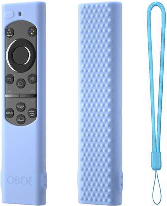 Oboe Front & Back Case for Samsung Smart Tv Remote BN59-01311 Samsung QLED TV Remote Half Wrap Cover with Loop