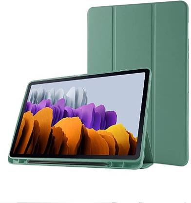 Nik's World Front & Back Case for Samsung Galaxy Tab A7 10.4" Slim Trifold Stand with Auto Wake/Sleep Flip Cover