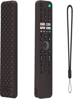 CALDIPREE Front & Back Case for RMF-TX520P Remote Cover for Sony Smart Tv Voice Remote
