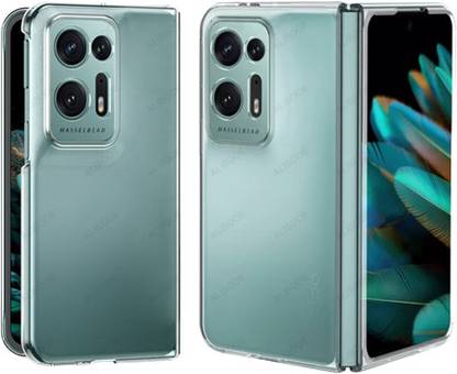 Nik's World Front & Back Case for Oppo Find N2 5G Heavy Duty Crystal Clear Full Screen Protection Transparent Cover