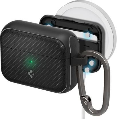 Spigen Mag Armor Front & Back Case for Airpods Pro (2019), Apple magsafe Charger