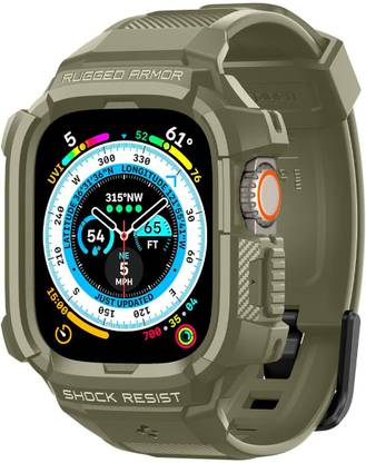 Spigen Rugged Armor Pro Front & Back Case for Apple Watch Ultra 49mm (2022)