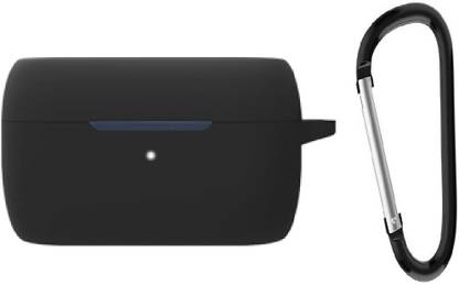 INCLU Front & Back Case for Soft Silicone /Shock Proof /Case with Keychain Compatible For Jabra Elite 3