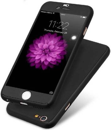 PREMSONS Front & Back Case for Apple iPhone 7 Apple iPhone 7 360 Full Cover Protective PC Case (Colours May Vary) + Tempered Glass