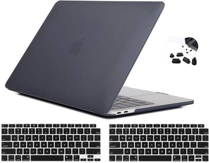 Midkart Front & Back Case for MacBook Air 13 Inch with Touch ID Model M1 A2337 A1932 A2179 Release 2022-2018 Hard Cover