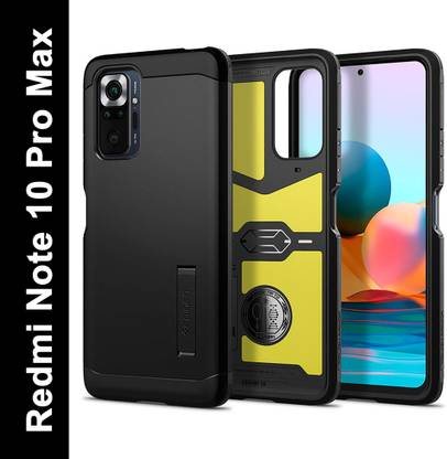Spigen Tough Armor Back Back Cover for REDMI Note 10 Pro, REDMI Note 10 Pro Max