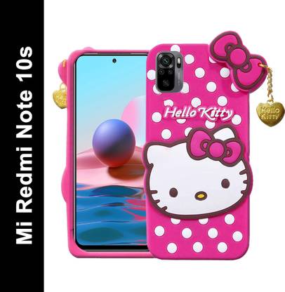 WEBKREATURE Back Cover for Mi Redmi Note 10s, Mi Redmi Note 10, Cute Hello Kitty Case