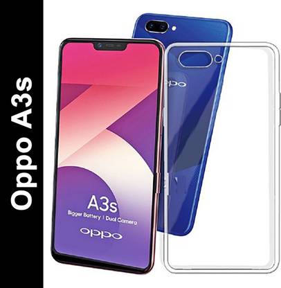 Aarov Back Cover for Oppo A3s, Realme C1, Designer Plain Back Cover