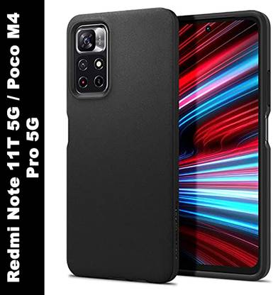Spigen Essential Sand Blast Back Cover for Redmi Note 11T 5G and Poco M4 Pro 5G