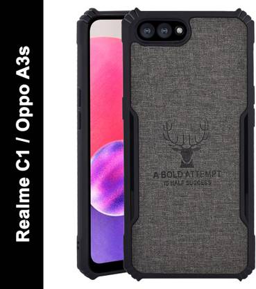 Spicesun Back Cover for Oppo A3s, Realme C1
