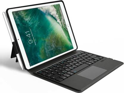 Proelite Bluetooth Keyboard Cover for Apple iPad 9.7 5th/6th Gen Air 1/Air 2 Pro 9.7 Bluetooth Standard Tablet Keyboard Compatible with Desktop, Laptop, Mac