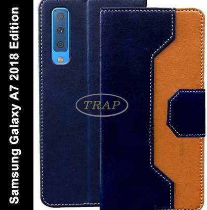 Trap Flip Cover for Samsung Galaxy A7 2018 Edition