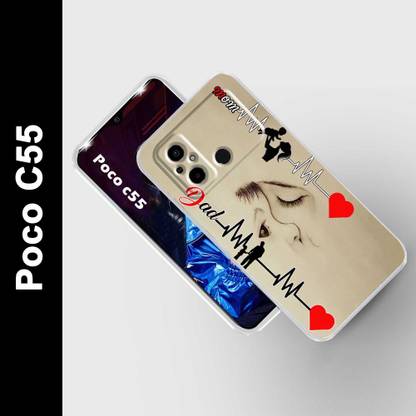 Cravation Back Cover for POCO C55