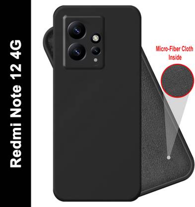 HUPSHY Back Cover for Mi REDMI Note 12, REDMI Note 12 4G