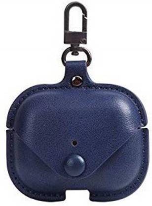 ZAGART Leather Press and Release Headphone Case For Boat Airdopes 161, Boat Airdopes 168