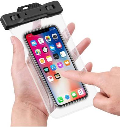 Comfortinglives Pouch for Universal Rain Cover with Armband Waterproof Mobile Pouch
