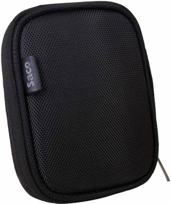 Saco Pouch for COOLCOLD 2.5 inch Laptop SATA Hard Drive Case (Maximum Size fits Upto 12.5 x 9.2 cm)