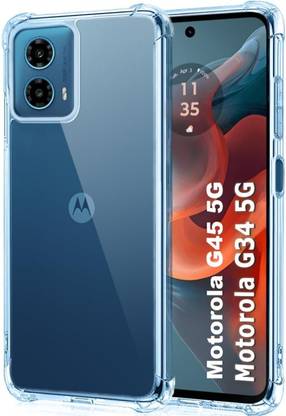 Pvtcase Pouch for moto g45 Crystal Clear Back Cover Case for Motorola Moto G34 5G ,,45