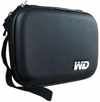 techburner | Hard Disk Drive Case | Portable WD Shockproof Hard Disk Pouch | External Hard Disk Cover Pouch | Water Proof & Shock Proof Hard Disk Case (2.5 inch) 2.5 inch Shock Resistant Water Proof SSD Cover
